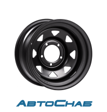 ДИСК 15x8.0/5x139.7 ORW D110 ET-19 стальной УАЗ Черный 